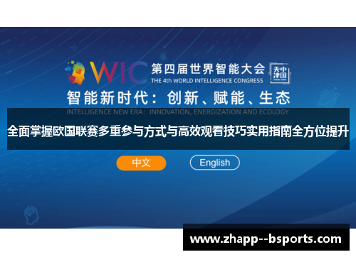 全面掌握欧国联赛多重参与方式与高效观看技巧实用指南全方位提升 全面掌握欧国联赛多重参与方式与高效观看技巧实用指南全方位提升